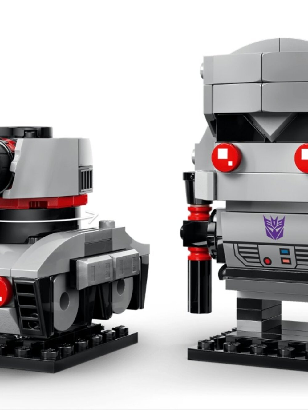LEGO 40924 Brickheadz TRANSFORMERS Megatron Robot & Vehicle NIB In Hand - Picture 9 of 15
